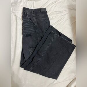 American Eagle Outfitters Dark Gray Cargo Jeans